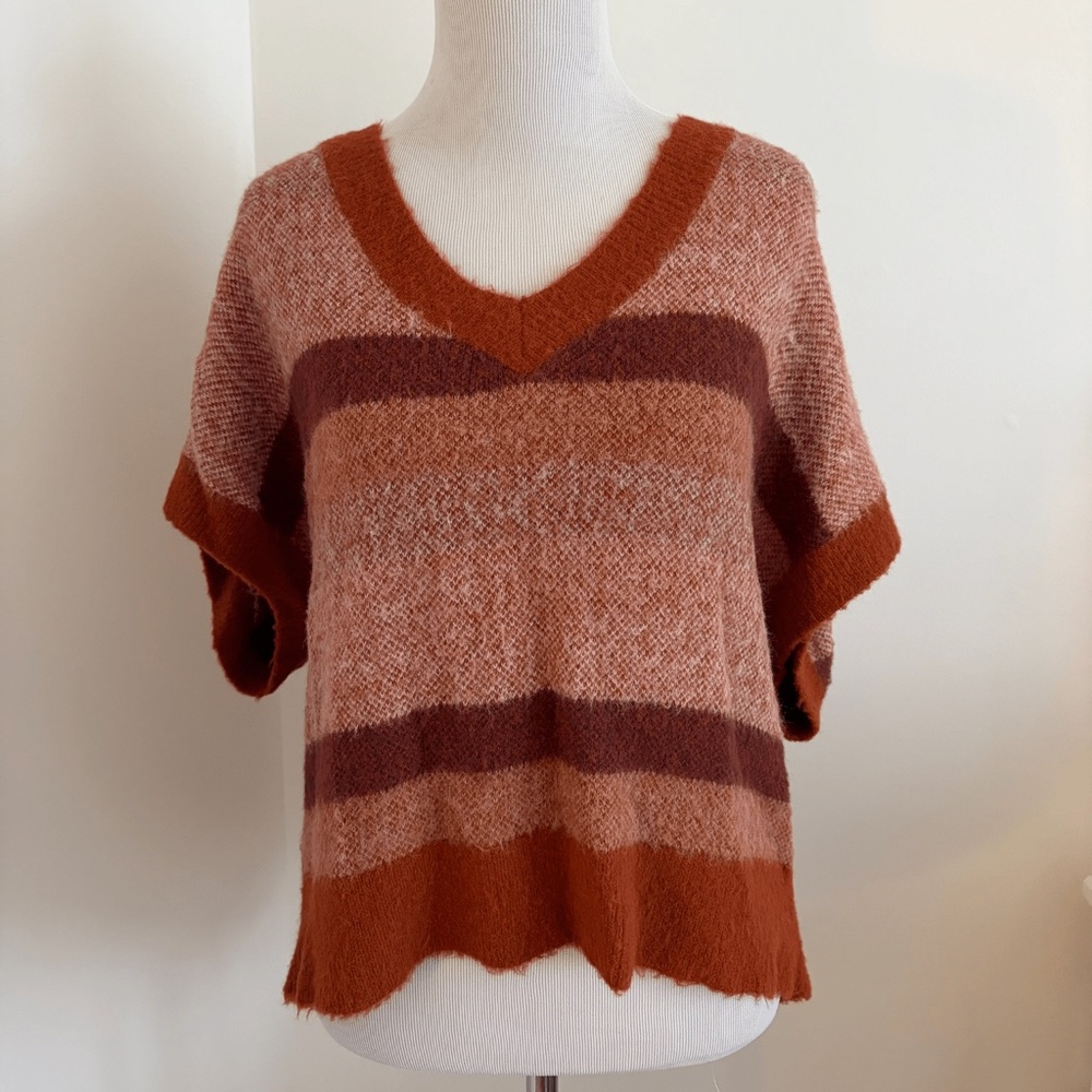 Free People Top Through The Motions Vest In Backroads Combo, Medium View 2